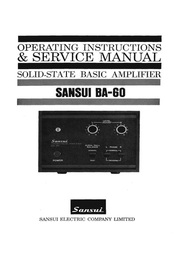 Servizio manuale istruzioni - servizio,