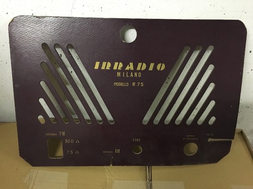 Irradio coperchio di - r,