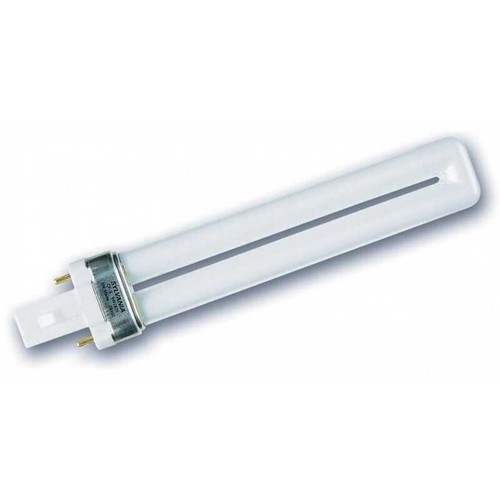 Lampada fluorescente 2 - pl,, 9w,