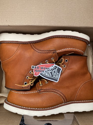 Stivali red wing classic moc - red,