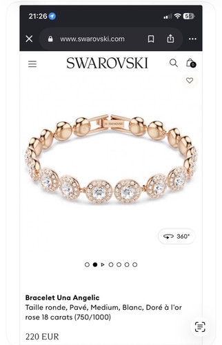 Swarovski bracelet una - bracelet, angelic