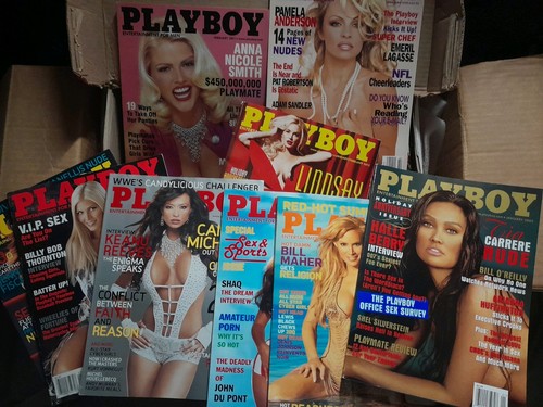 Playboy magazines random - playboy,