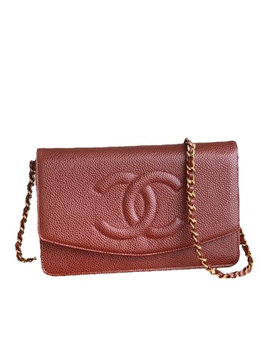 Portafoglio chanel bordeaux - portafoglio,