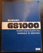Suzuki GS1000 1978 manuale di