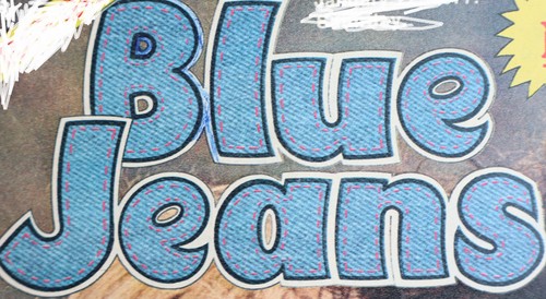 Blue jeans magazines - jeans,