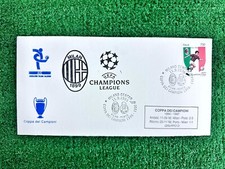 MILAN PORTO BUSTA CON FRANCOBOLLO 1996/1997 NO MAGLIA SHIRT MATCH WORN