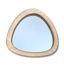 Legno Cornice Pebble Specchio