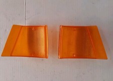 PLASTICHE FRECCIA ANTERIORE DESTRA E SINISTRA ARANCIO FIAT 127 PANORAMA - COPPIA