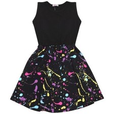 Abito Skater Per Ragazze Con