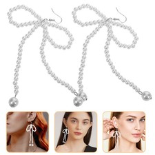  Orecchini Fiocchetto Set Gioielli Eleganti Pendenti Scintillanti