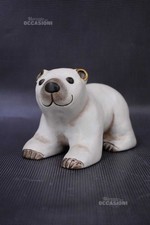 Thun Orso Bianco In Ceramica