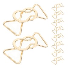 10 paia di fibbie per bretelle