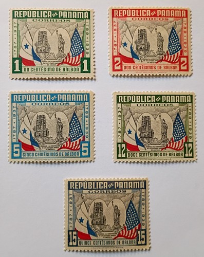 Francobolli panama 1938 - francobolli, panama,