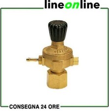 RIDUTTORE DI PRESSIONE IN OTTONE PER BOMBOLE GAS RICARICABILI