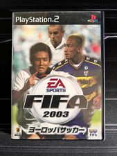 FIFA 2003 PS2 PlayStation 2 Videogioco Giapponese EA Sports 2002 NTSC-J JAP