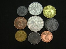 Lotto 9 monete rare Terzo