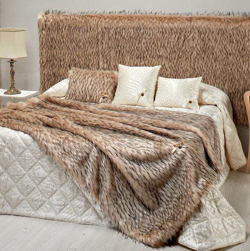 Plaid ecopelliccia liu art - ecopelliccia, jo