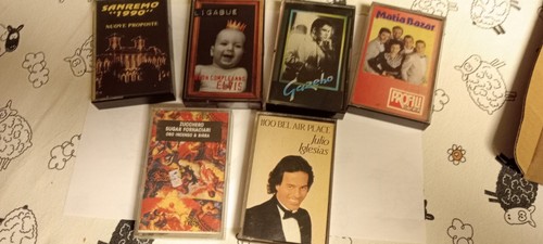 Musicassette lotto artisti - musicassette,