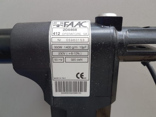 Faac attuatore 412 - faac, sx