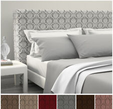 Copri Testata Letto Elasticizzata Damascato Copri Testiere Spalliera Vari Colori