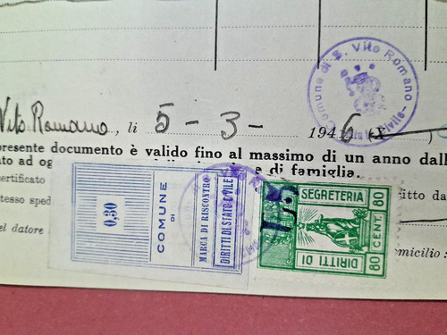 1946 vito romano - s.vito,