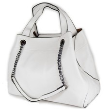 Borsa bianca donna grande