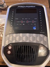 pro form elliptical console