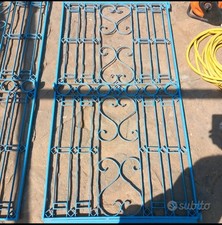 cancello artiginale in ferro battuto cm 160 x 160