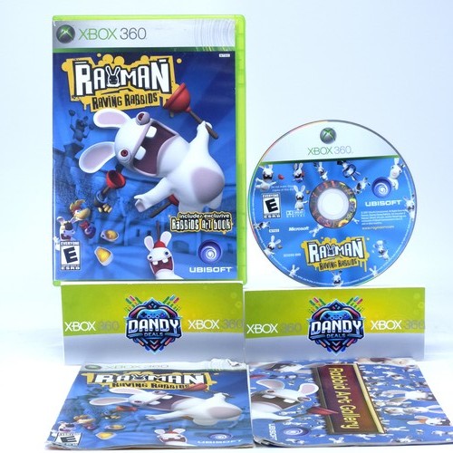 Rayman raving rabbids cib - cib, con