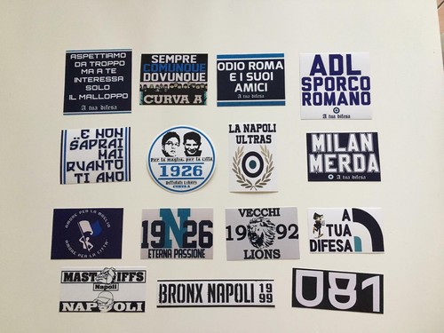 Napoli adesivi ultras - napoli,
