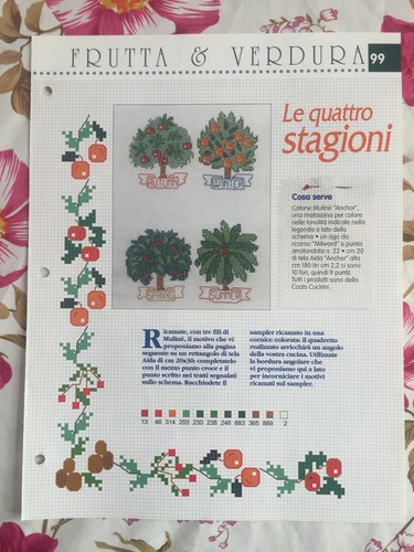 Schema punto croce - , ricamo