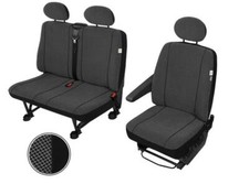 Fiat Ducato Tessuto Fronte Sedili Coprisedili Sedile Conducente Panca Doppia