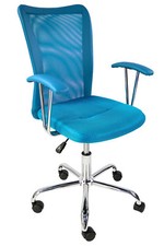 Sedia da ufficio girevole MIGALLI in vari colori, LAP ca. 58x86-96x52 cm