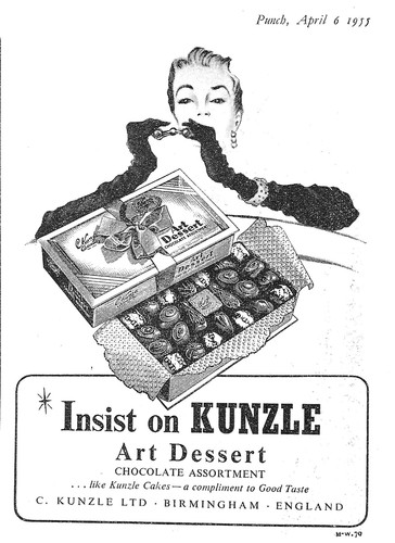 1955 advert kunzle - advert, 'art