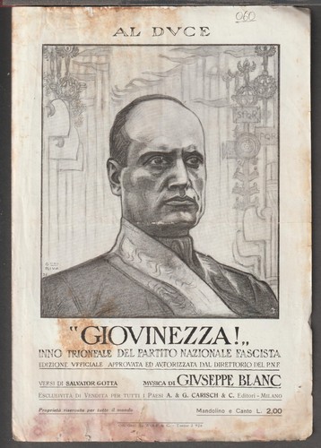 Spartito duce - spartito, al