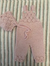 Salopette bavaglino rosa