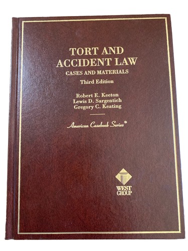 Tort and accident law - accident, cases