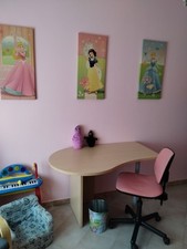 cameretta a ponte bambina principesse Disney 