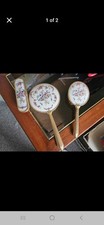 Antique Mirror And Brush Set
