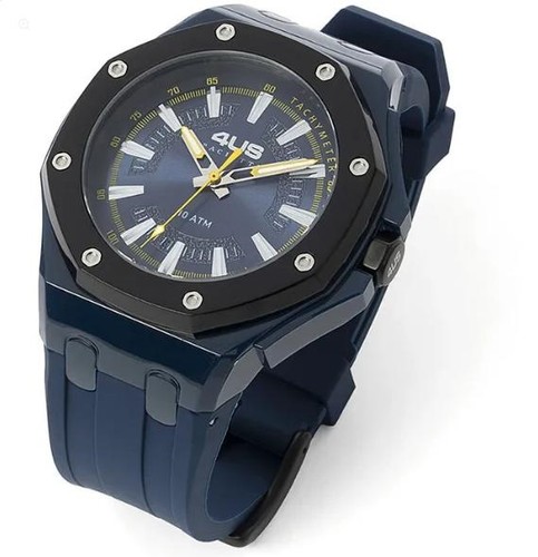 Orologio acciaio silicone - orologio,