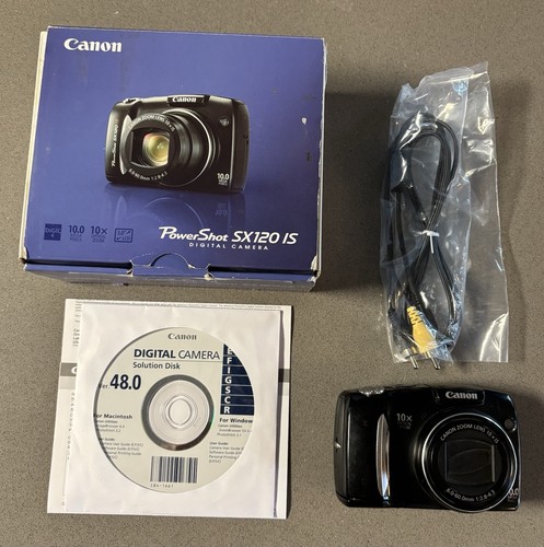 Canon powershot sx120 10x - canon,