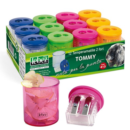 Temperamatite con contenitore - temperamatite,
