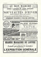 Stampa antica PUBBLICITA' AU