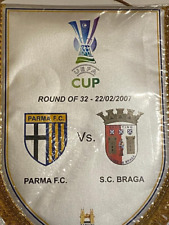 parma gagliardetto coppa uefa girone d parma braga
