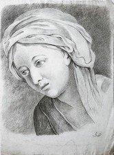 Giovane Donna Foulard Ritratto