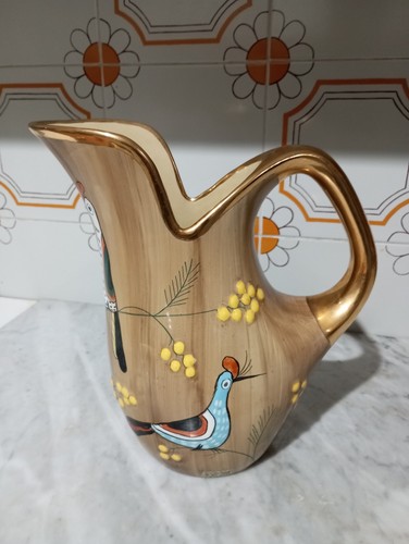 1950s deruta ceramic - ceramic, vase