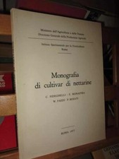 AA.VV - Monografia di cultivar di nettarine - Ministero Agricoltura e Foreste...