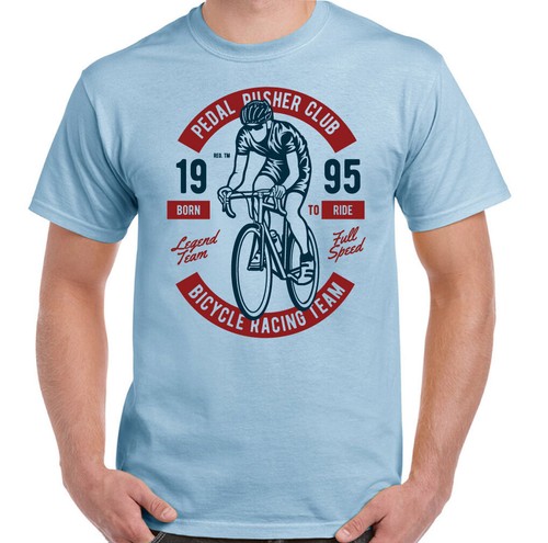 Shirt ciclismo pedal - t-shirt,