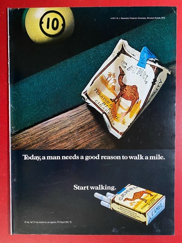 Camel sigarette smoking - (m75),