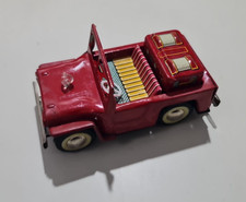 Giocattolo in latta jeep a frizione anni 70 - CARS FRICTION MF 948